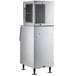 Hoshizaki KMD-410MAJ 22" Air Cooled Crescent Cube Ice Machine with Stainless Steel Finish Ice Storage Bin - 418 lb. Per Day, 300 lb. Storage Main Thumbnail 2