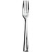A Sola Alessandria stainless steel dessert fork with a silver handle.