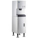 Hoshizaki DCM-270BAH Cubelet Ice Maker and Water Dispenser with Floor Stand - 282 lb. Per Day, 10 lb. Storage Main Thumbnail 1