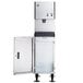 Hoshizaki DCM-270BAH Cubelet Ice Maker and Water Dispenser with Floor Stand - 282 lb. Per Day, 10 lb. Storage Main Thumbnail 4