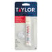 A Taylor refrigerator/freezer thermometer in packaging.