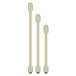 A white wooden KYDZ Suite A-Height hub with three wooden rods and two handles.