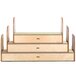 Jonti-Craft Baltic Birch iRise 9" Step with wooden stairs and wooden top.
