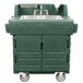 Cambro KSC402192 Granite Green CamKiosk Portable Self-Contained Hand Sink Cart - 110V Main Thumbnail 2