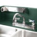 Cambro KSC402192 Granite Green CamKiosk Portable Self-Contained Hand Sink Cart - 110V Main Thumbnail 10