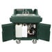 Cambro KSC402192 Granite Green CamKiosk Portable Self-Contained Hand Sink Cart - 110V Main Thumbnail 7