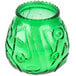 Sterno 40196 4 1/8" Green Venetian Candle - 12/Pack Main Thumbnail 2