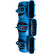 Three blue XPOWER air movers with black wires.