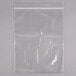 Plastic Food Bag 6" x 8" Pint Size Seal Top with 2 mil. Gauge   - 1000/Case Main Thumbnail 2