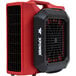 An XPOWER air mover with a red and black machine and fan.