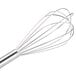 A Thunder Group stainless steel wire whisk with a metal handle.