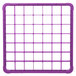 Carlisle RE49C89 OptiClean 49 Compartment Lavender Color-Coded Glass Rack Extender Main Thumbnail 5