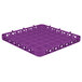 Carlisle RE49C89 OptiClean 49 Compartment Lavender Color-Coded Glass Rack Extender Main Thumbnail 6