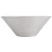 An American Metalcraft stainless steel conical bowl with a white background.