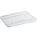 Footed Cooling Rack / Pan Grate for Steam Table Pan - 8 1/4" x 10 1/2" Main Thumbnail 2