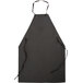 A black San Jamar dishwasher apron with adjustable straps.