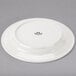 Tuxton YEA-102 Monterey 10 1/4" Eggshell Embossed Rim China Plate - 12/Case Main Thumbnail 3