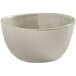An American Metalcraft Crave shadow melamine bouillon cup with a small rim.