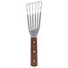 Mercer Culinary M18483 Praxis® 6" x 3" Fish Turner with Rosewood Handle Main Thumbnail 1