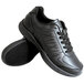 Genuine Grip 1600 Men's Black Leather Athletic Non Slip Shoe Main Thumbnail 1