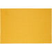 A yellow rectangular RITZ® placemat with a lemon pattern and white border.