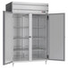 Beverage-Air HFPS2-1S Horizon Series 52" Solid Door All Stainless Steel Reach-In Freezer Main Thumbnail 2