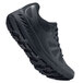 A close-up of a black Shoes For Crews Endurance II athletic shoe with white background.