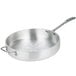 A Vollrath Wear-Ever aluminum saute pan with a chrome-plated handle.