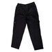 A pair of black Chef Revival cargo pants with a pocket.
