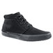 Shoes For Crews Cabbie II men's black high top shoe with laces.