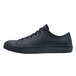Shoes For Crews 38649 Delray Men's Medium Width Black Water-Resistant Soft Toe Non-Slip Leather Casual Shoe Main Thumbnail 2