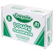 A white Crayola box of 24 modeling dough tubs in 8 assorted colors with 81 modeling tools.