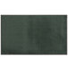 A close-up of a dark green Lavex Olefin entrance mat with a black border.