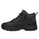 A pair of black SR Max hi top athletic shoes for men with laces.