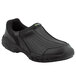 A pair of black SR Max women's slip-resistant shoes with a casual style and soft toe.