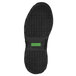 The black sole of a SR Max Carbondale men's athletic shoe with a green label.