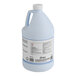 A white plastic jug of Noble Chemical Actifoam Concentrated Acidic Restroom Cleaner with a white label and handle.