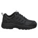 A black SR Max Carbondale men's work shoe with laces and a rubber sole.