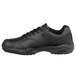 A black SR Max men's safety athletic shoe with a white background.