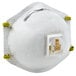 A white 3M box with text reading "3M 8511 N95 Particulate Respirator with Cool Flow Valve - 10/Pack"