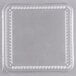 Durable Packaging P1155-500 Clear Lid for 8" Square Foil Cake Pan - 25/Pack Main Thumbnail 3