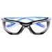 3M 11874-00000-20 Virtua CCS Scratch Resistant Anti-Fog Safety Glasses with Vented Foam Gasket - Blue with Indoor / Outdoor Mirror Lens Main Thumbnail 2