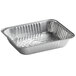 A Choice heavy-duty foil steam pan with a white background.