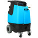 A blue and black Mytee Speedster carpet extractor.