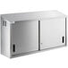 Regency 60" Stainless Steel Wall Cabinet with Sliding Doors Main Thumbnail 3