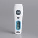 A white CDN Digital Infrared Non-Contact Forehead Thermometer with a blue and white digital display.