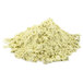 A pile of Golden Dipt New England Style Clam Fry breader mix powder on a white background.