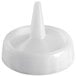 A white plastic squeeze bottle lid with a precision tip.