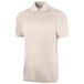 A white Henry Segal short sleeve polo shirt with buttons and a collar.