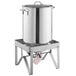 Backyard Pro BREWKIT2 Brewing Kit with Single Burner Outdoor Patio Stove / Range and 40 Qt. / 10 Gallon Stainless Steel Brewing Pot Kit Main Thumbnail 4